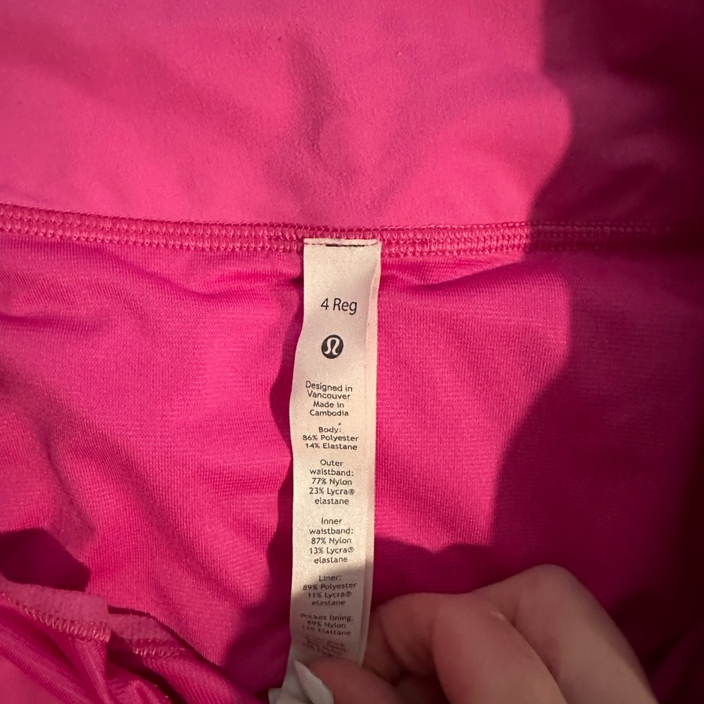 Lululemon Speed Up Low Rise Short 2.5”